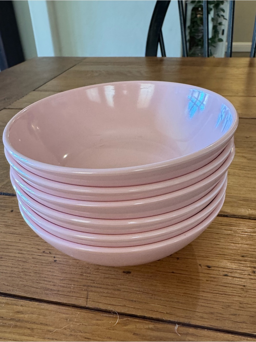 Vintage melamine dessert bowls - set of 6